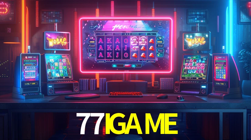Interfaz de la app móvil 77IGAME en un smartphone moderno
